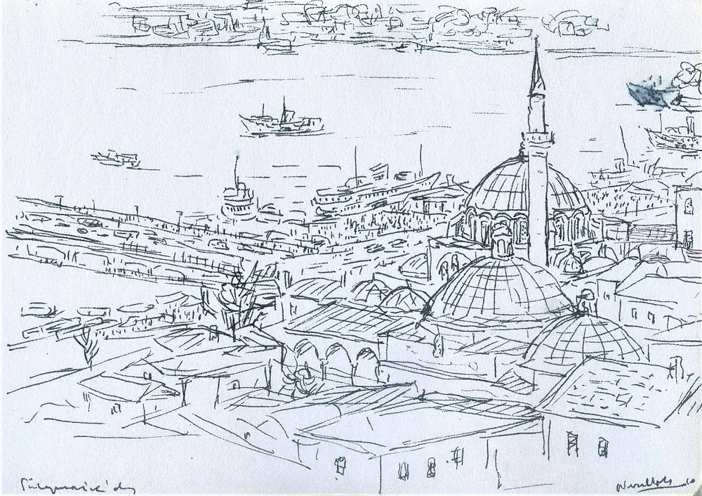 Manzara, Süleymaniye, Ağakapusu'ndan