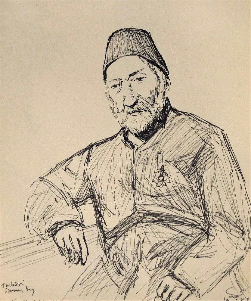 Portre, Tanburi Büyük Osman Bey